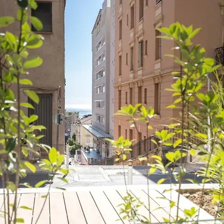 Apartmán Luxury With Sea View Terrace 2 Meters From Monaco Beausoleil